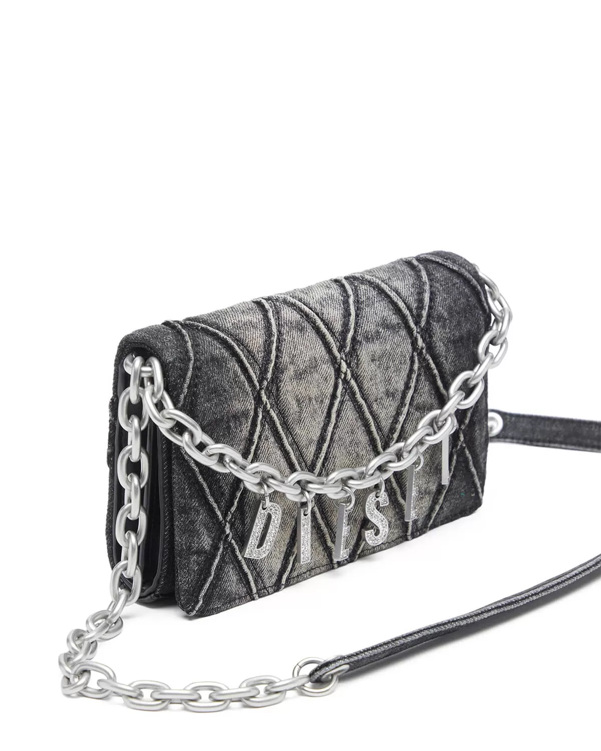 Diesel - Charm-D Wallet Strap Black | Favela.gr