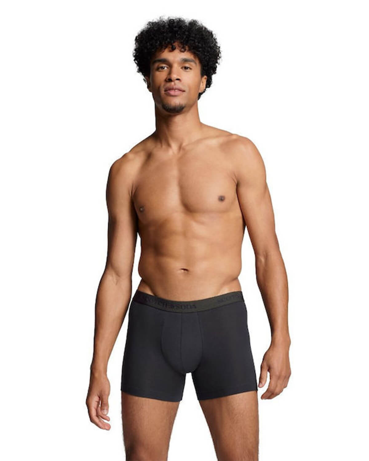 Ανδρικά Μπόξερ Scotch & Soda 3 Τεμάχια - Base Herringbone φωτογραφία