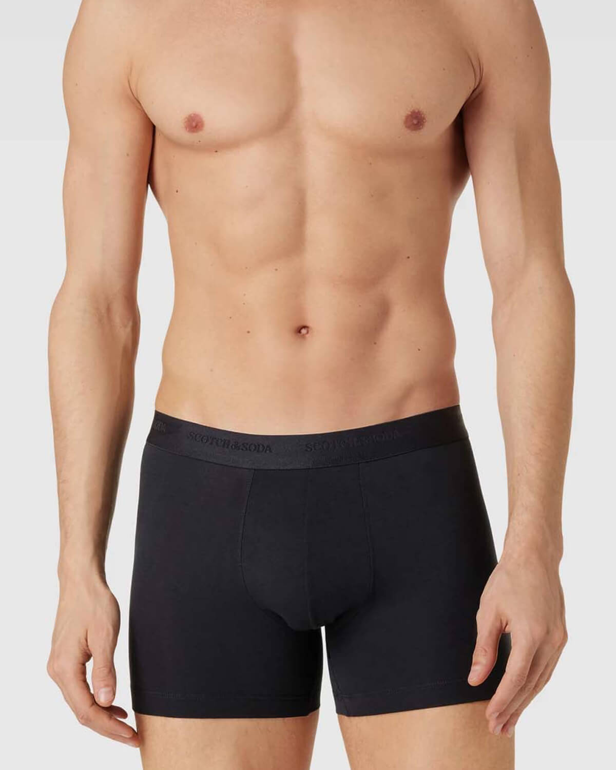 Ανδρικά Μπόξερ Scotch & Soda 3 Τεμάχια - Men Base Ampersand Aop φωτογραφία