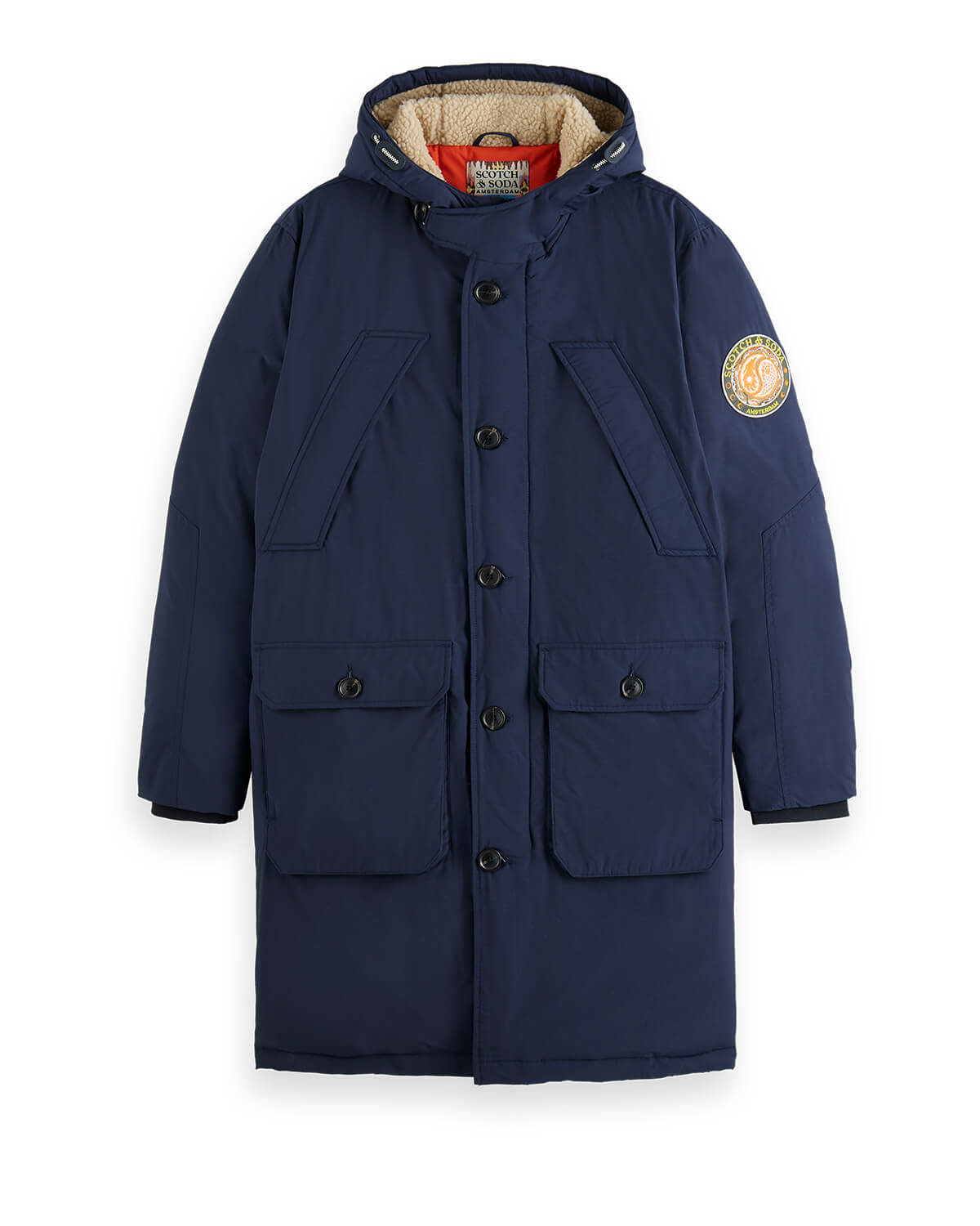 SCOTCH & SODA Ανδρικό Jacket Parka Scotch & Soda - Heavy Weight Padded