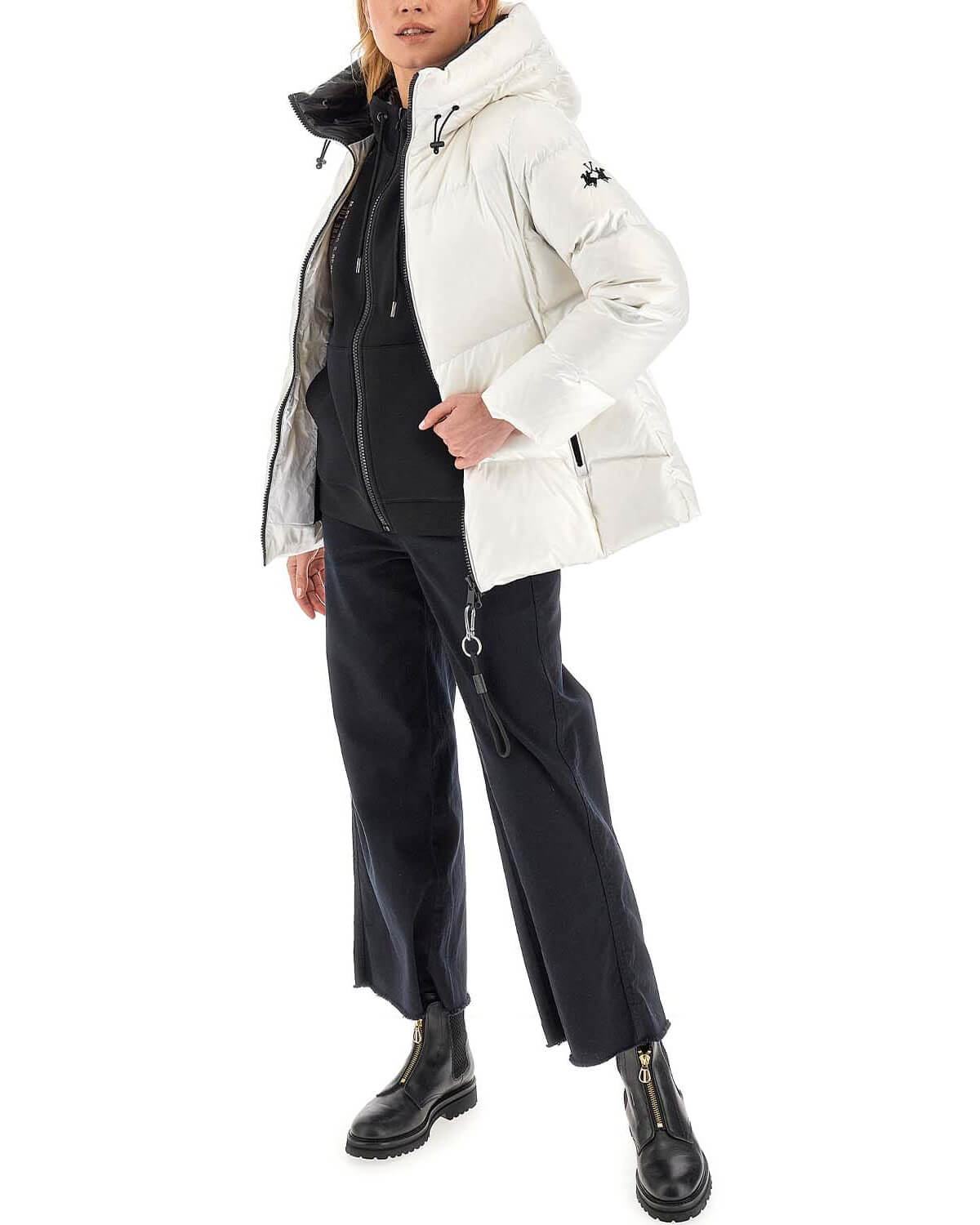 Γυναικείο Puffer Jacket La Martina - 3LMWWO302 00002 φωτογραφία