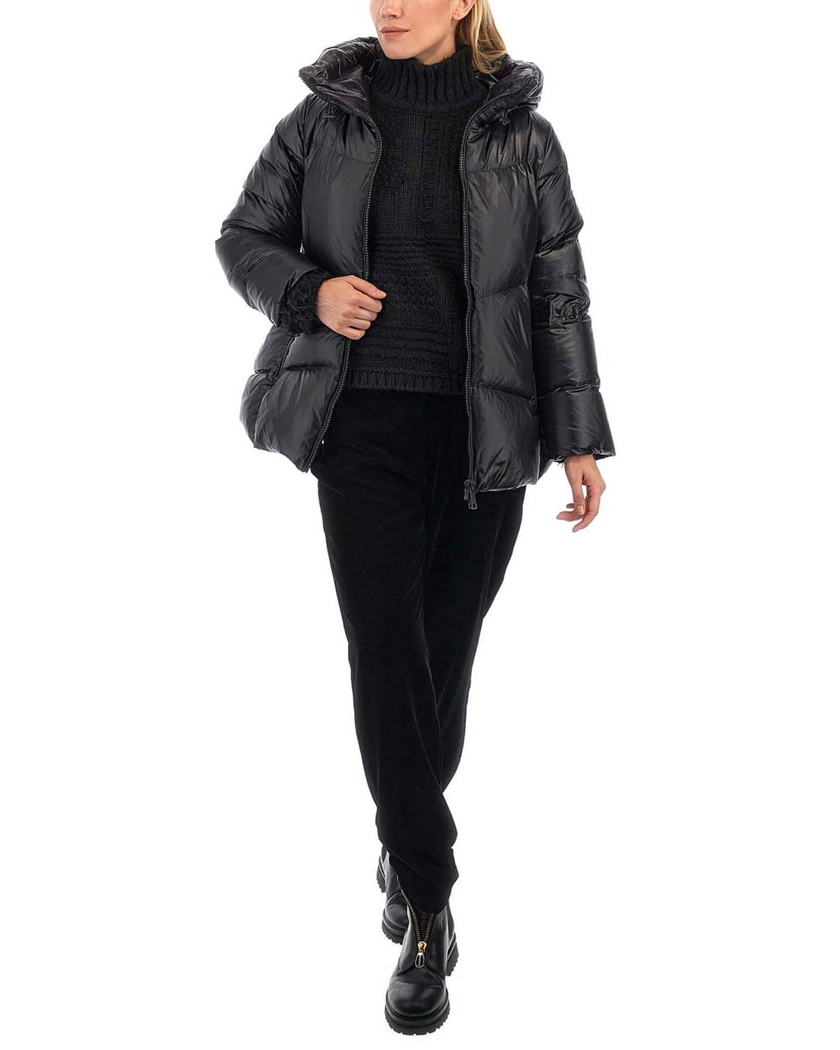 Γυναικείο Puffer Jacket La Martina - 3LMWWO302 09999 φωτογραφία