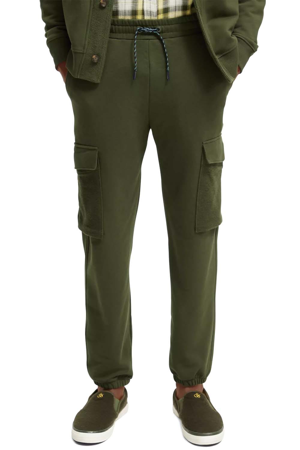 SCOTCH & SODA Ανδρικό Παντελόνι Φόρμα Scotch & Soda - Cargo Sweat Jogger 173086 SC4876