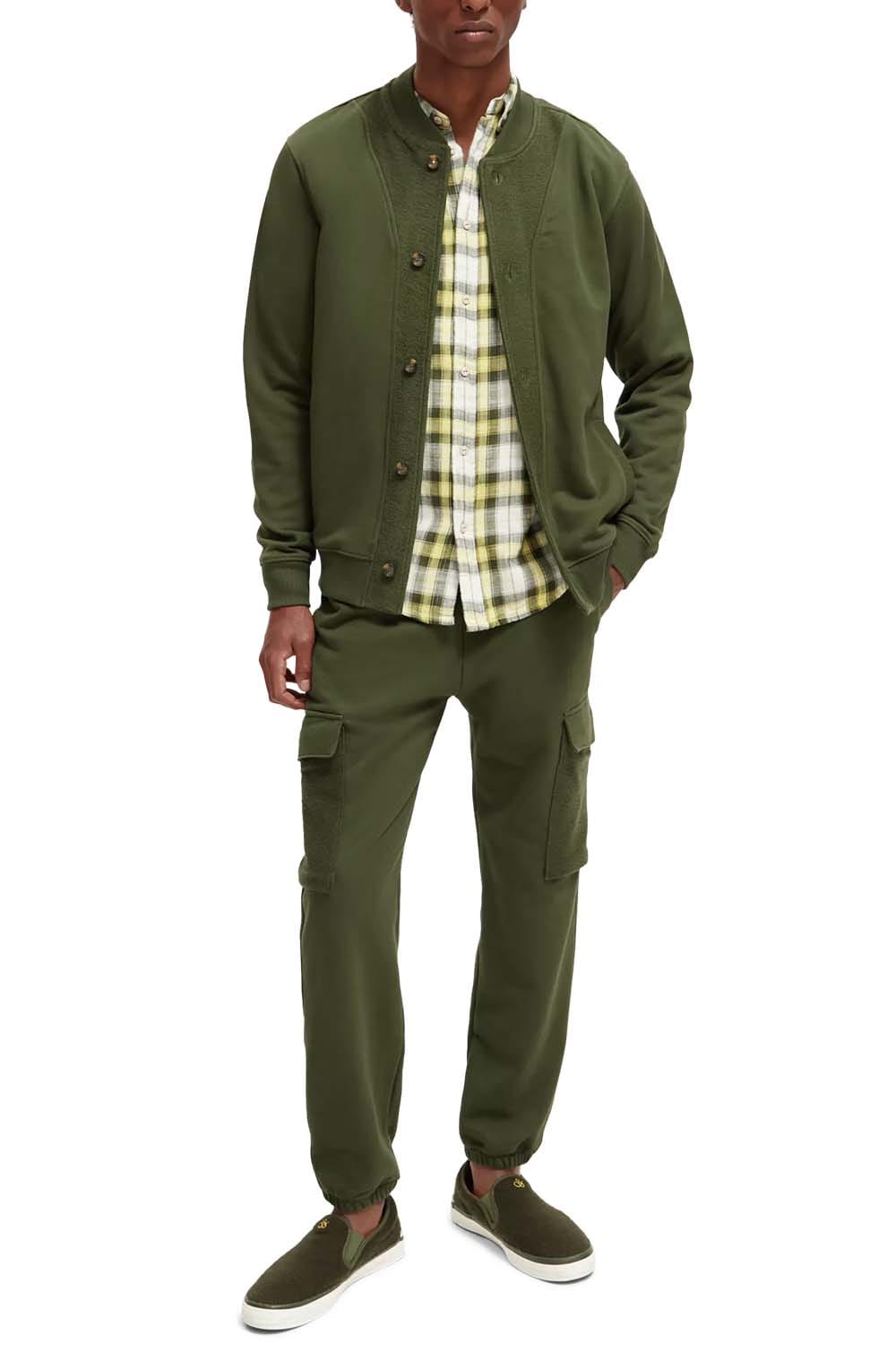 Ανδρικό Φούτερ με Κουμπιά Scotch & Soda - Button Down Texture 172976 SC4876 φωτογραφία