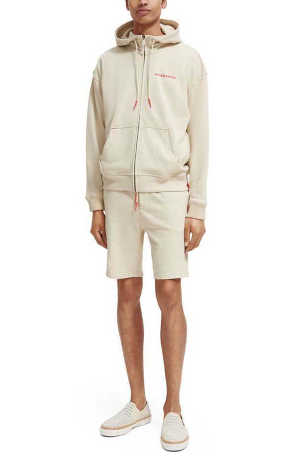 Ανδρική Ζακέτα με Φερμουάρ Scotch & Soda - Unisex Organic Cotton Zip-Thru Hoodie 173097 SC0135 φωτογραφία