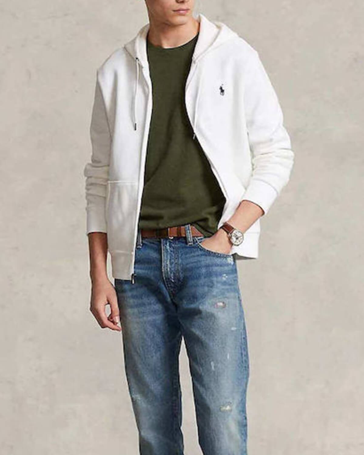 Ανδρική Ζακέτα με Κουκούλα Polo Ralph Lauren - Lsfzhoodm1710881517006 φωτογραφία