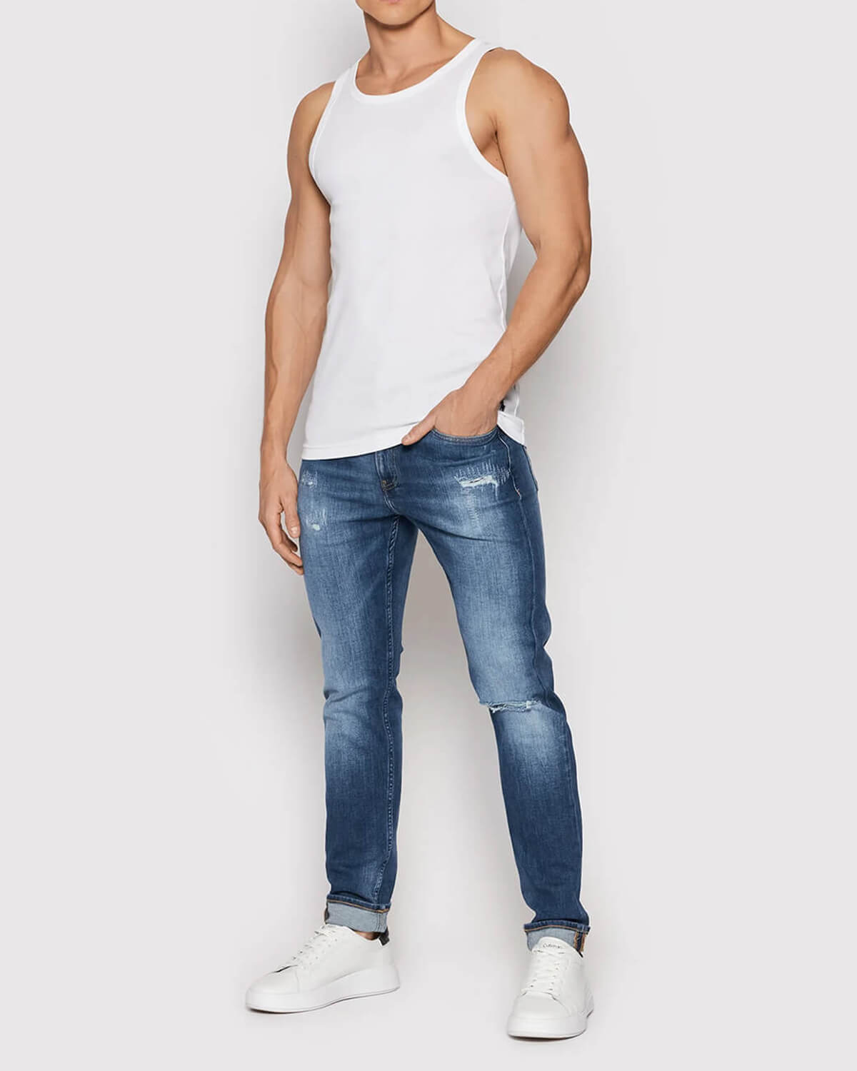 Ανδρικές Αμάνικες Μπλούζες Polo Ralph Lauren 2 Τεμάχια - Classic Tank φωτογραφία