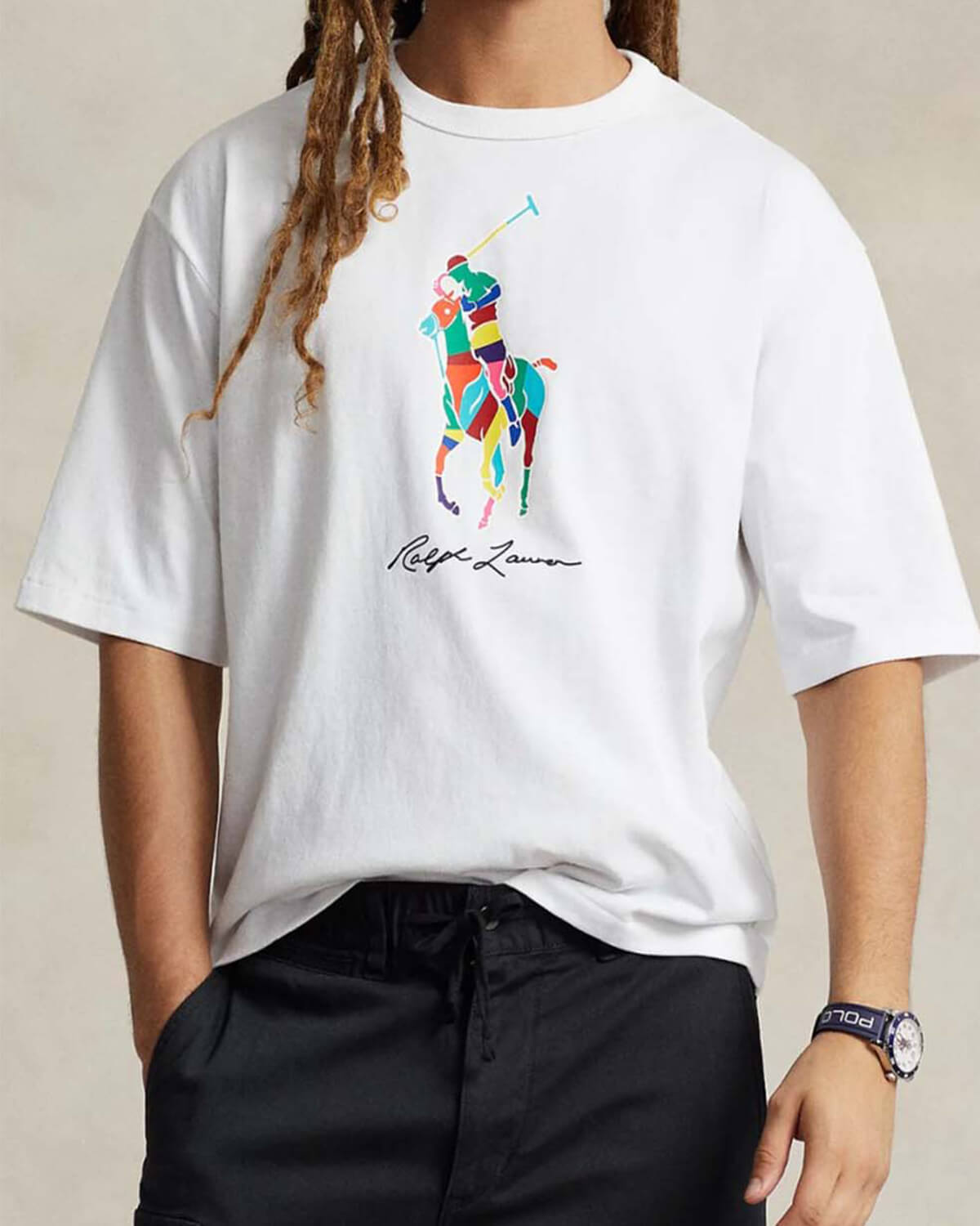 Ανδρική Κοντομάνικη Μπλούζα Polo Ralph Lauren - Sscnm18-Short Sleeve 710926611001 100