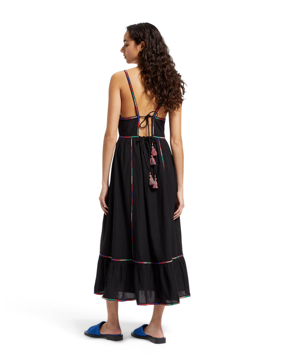 Γυναικείο Φόρεμα Scotch & Soda - Multicolor Embroidery Maxi φωτογραφία