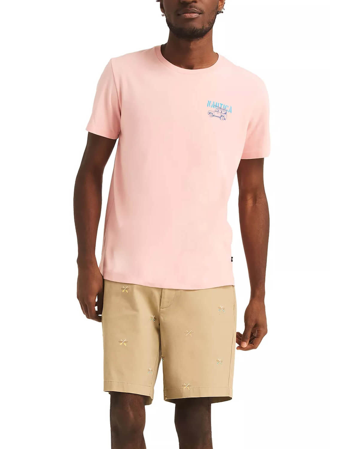 Ανδρική Κοντομάνικη Μπλούζα Nautica - 3NCV45110 6ch φωτογραφία