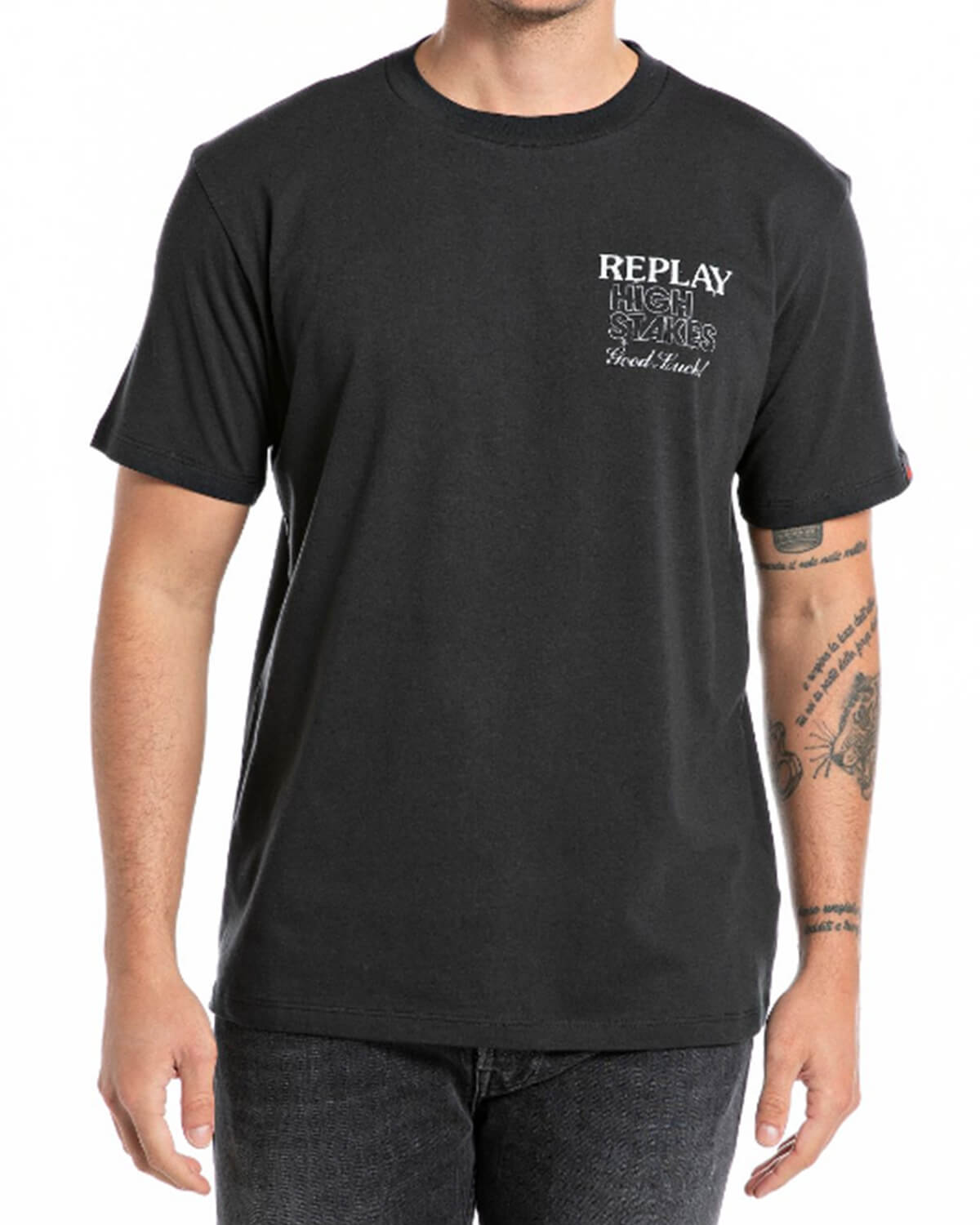 REPLAY Ανδρική Κοντομάνικη Μπλούζα Replay - M6949