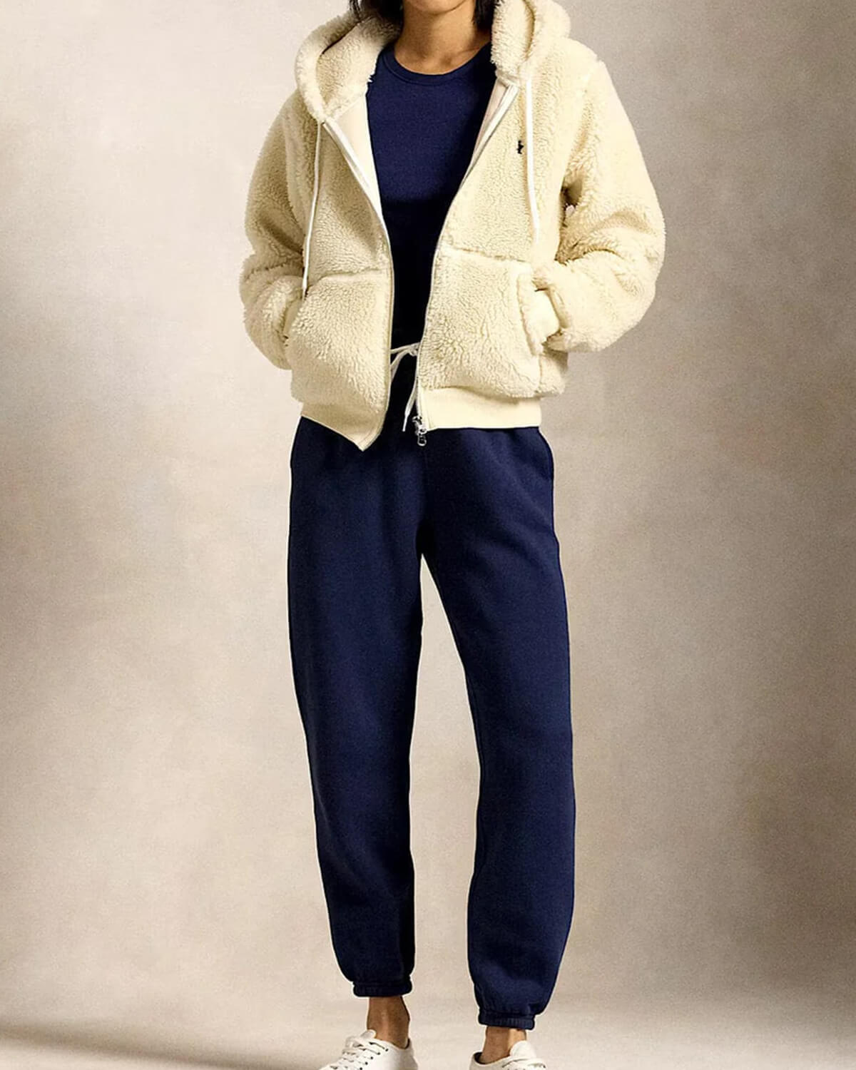 Γυναικεία Ζακέτα με Κουκούλα και Φερμουάρ Polo Ralph Lauren - Hp Fz Hd φωτογραφία