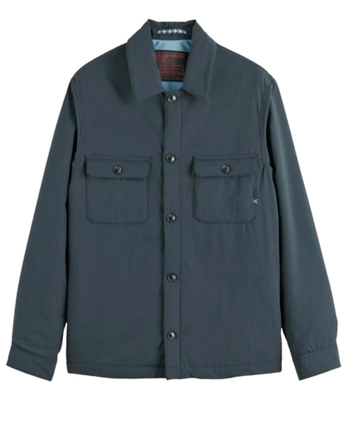 SCOTCH & SODA Ανδρικό Πουκάμισο Jacket Scotch & Soda - Padded Nylon-Blend 178995 SC0008