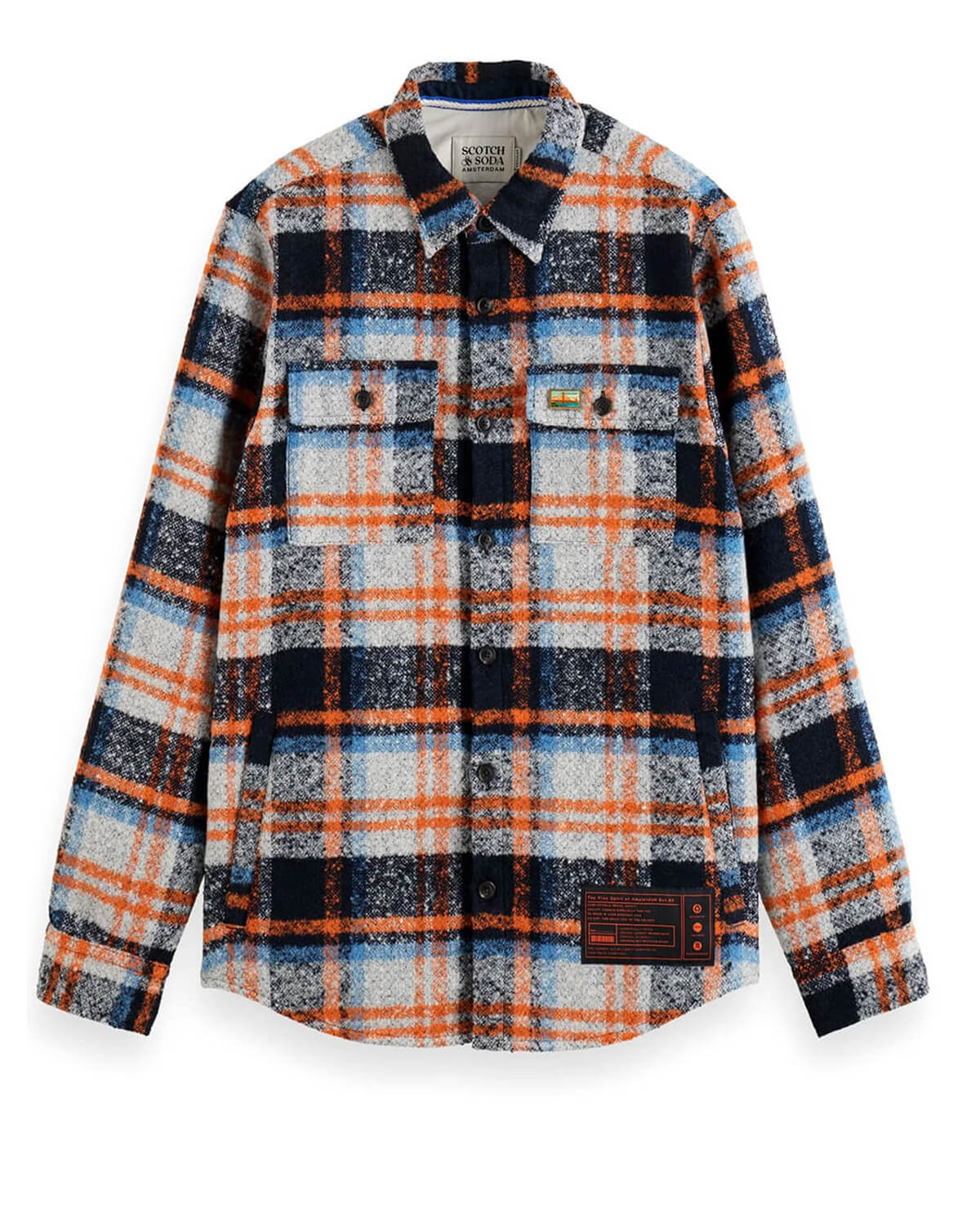 SCOTCH & SODA Ανδρικό Πουκάμισο Jacket Scotch & Soda - Relaxed Fit Overshirt 178338 SC7459