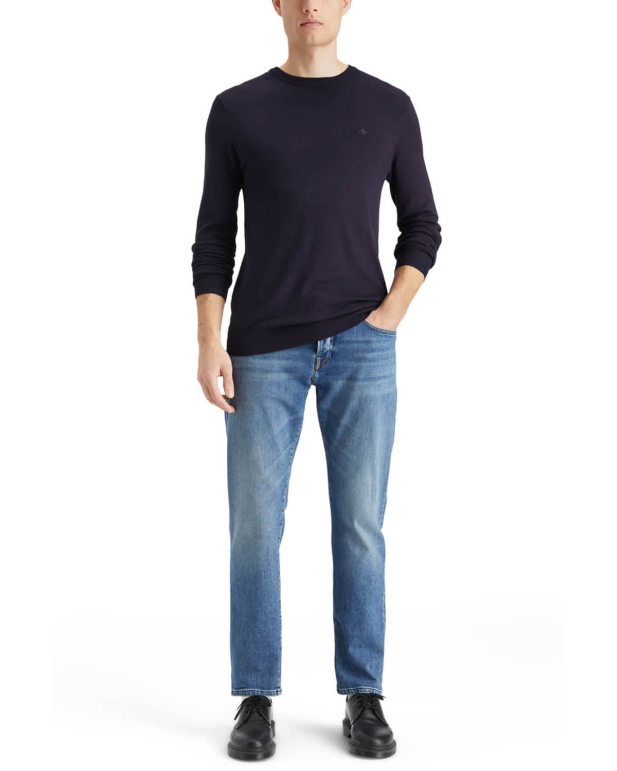 Ανδρική Μπλούζα Πουλόβερ Scotch & Soda - Viscose Crewneck 179183 SC0002 φωτογραφία