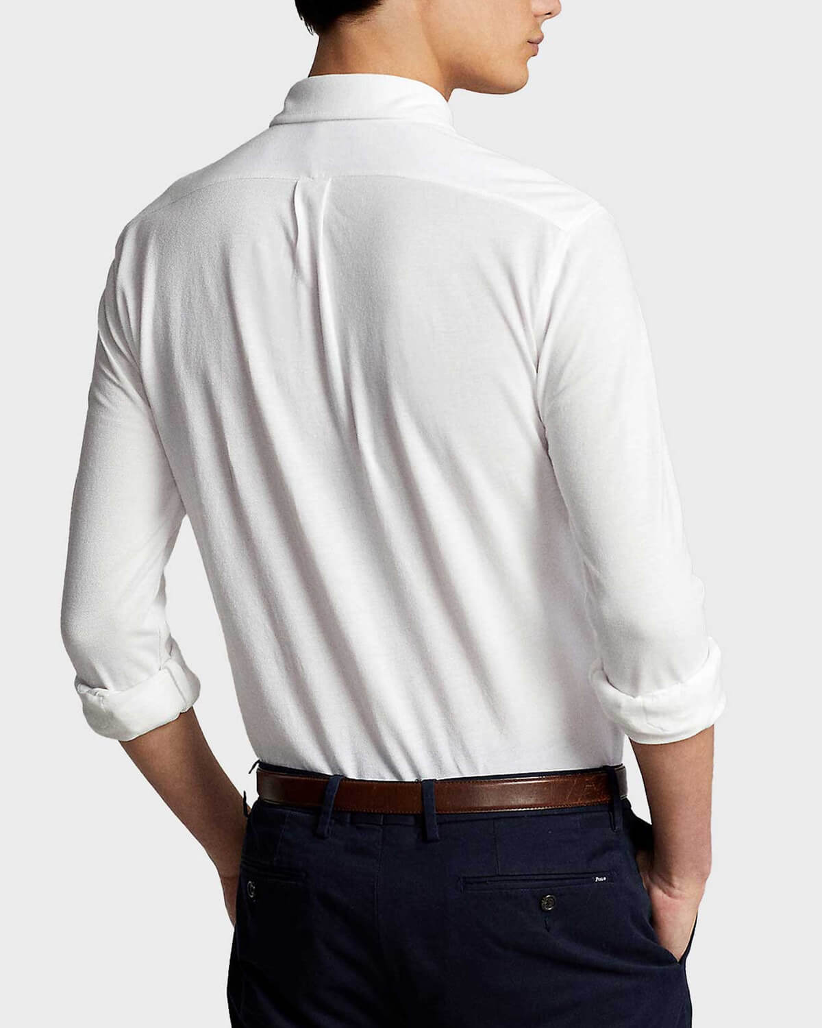 Ανδρικό Μακρυμάνικο Πουκάμισο Polo Ralph Lauren - Lsfbbdm5-Long Sleeve-Knit 710654408003 100 φωτογραφία