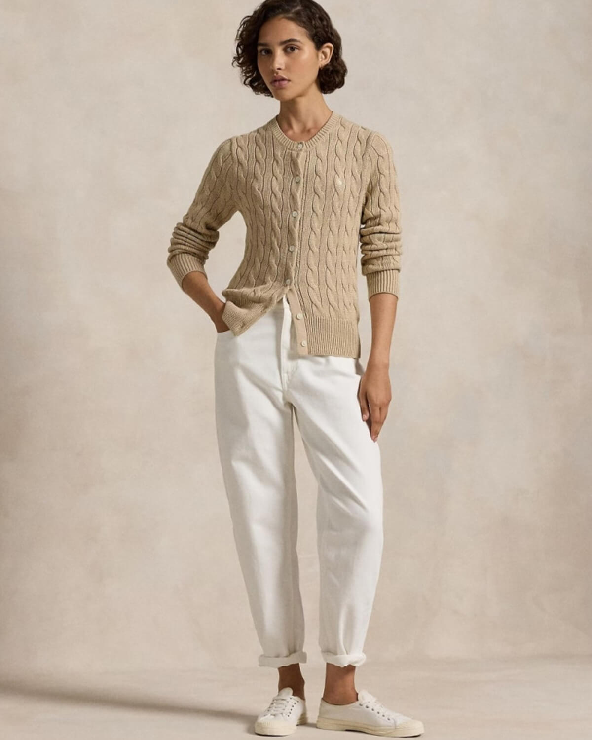 Γυναικεία Μακρυμάνικη Ζακέτα Polo Ralph Lauren - Cttncblcardi φωτογραφία