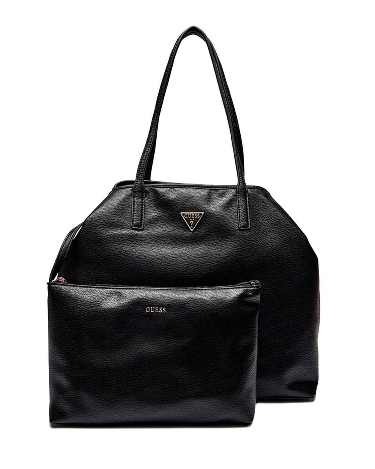 GUESS Γυναικεία Tote Τσάντα Guess - Victtoria Lrg 2 In 1