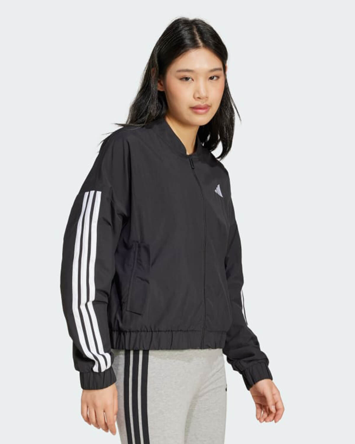 Γυναικείο Bomber Jacket Adidas - W 3S Wv φωτογραφία