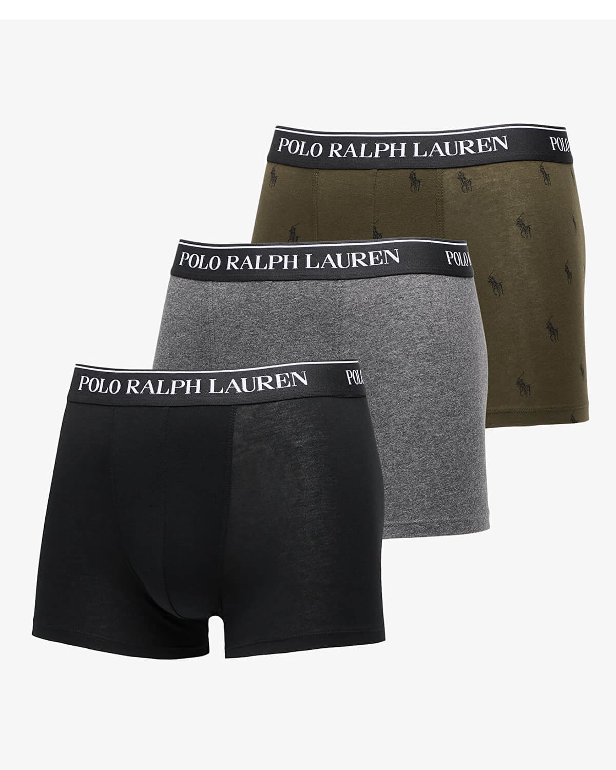 POLO RALPH LAUREN Ανδρικά Εσώρουχα Μπόξερ Polo Ralph Lauren 3 Τεμάχια - Bci Trn