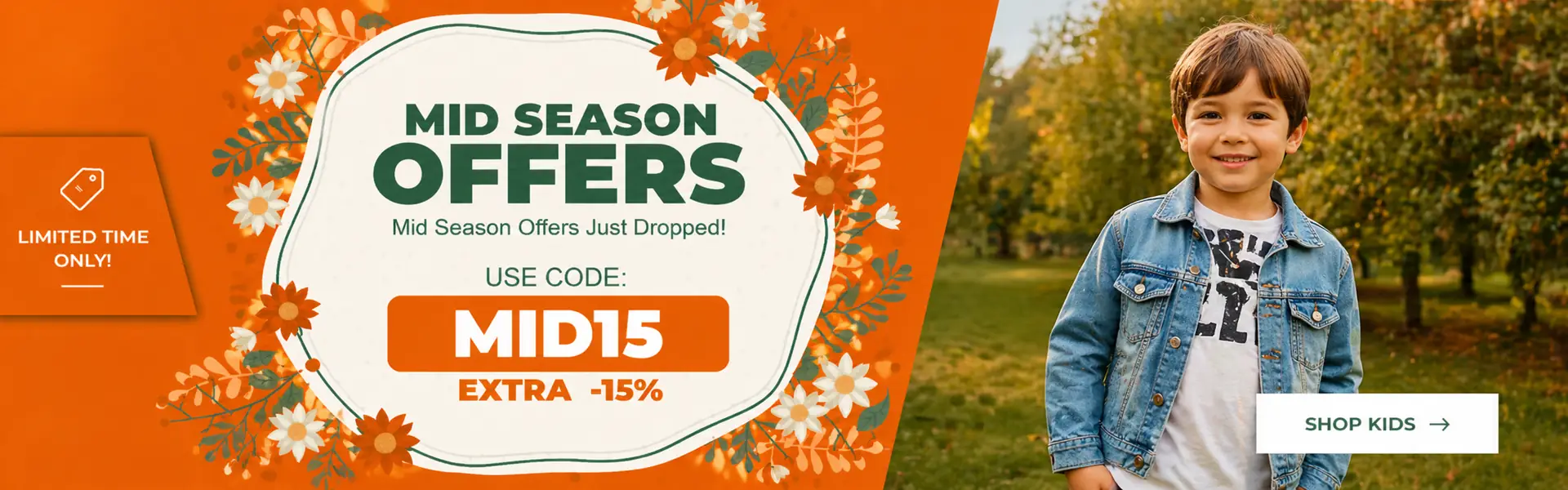 Παιδί  Mid Season Offers -15%