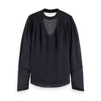 Γυναικεία Μακρυμάνικη Μπλούζα Scotch &amp; Soda - Mock Neck With Open Back