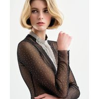 Spell - 2007 Long Sleeve Glitter Mesh Top