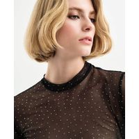 Spell - 2007 Long Sleeve Glitter Mesh Top