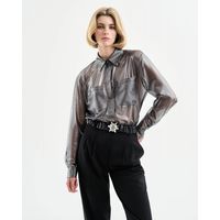 Spell - 7049 Metallic mesh shirt 