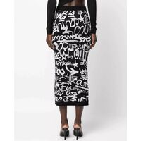 Versace Jeans Couture - 75Haem26Cm27N 75Dpm40 Wo Jacq Graffiti F7 Skirt