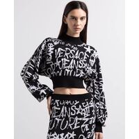 Versace Jeans Couture - 75Hafm25Cm27N 75Dpm06 Wo Jacq Graffiti F7 Sweater