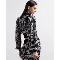 Versace Jeans Couture - 75Hafm25Cm27N 75Dpm06 Wo Jacq Graffiti F7 Sweater