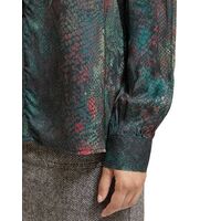 Scotch &amp; Soda - Shirt With Tie Neck