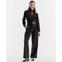 Spell - 7059 Shirt With Front Opening And Tie