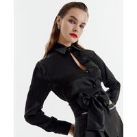 Spell - 7059 Shirt With Front Opening And Tie