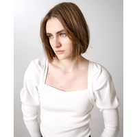 Spell - 8084 Square Neckline Knitted Blouse