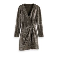 Scotch &amp; Soda - Mini Dress In Mixed Sequins