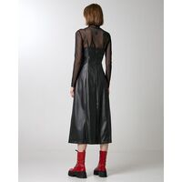 Γυναικείο Φόρεμα Spell - 3310 Faux Leather Effect With Studs