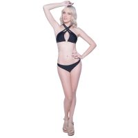 Minkpink - After Dark Interlock Ring Front Bikini Top