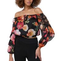 Γυναικεία Μπλούζα Guess - Off Shldr Shani Ruffle