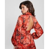 Guess - Ls Jessica Mock Nk Romper Dress 