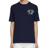 Ανδρική Κοντομάνικη Μπλούζα Scotch &amp; Soda - Front Back Sailor Artwork