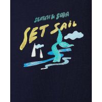 Ανδρική Κοντομάνικη Μπλούζα Scotch &amp; Soda - Front Back Sailor Artwork