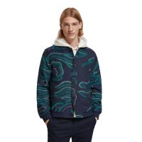 Scotch &amp; Soda - Lightweight Jacquard Bomber Jacket 