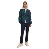 Scotch &amp; Soda - Lightweight Jacquard Bomber Jacket 