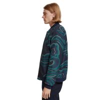 Scotch &amp; Soda - Lightweight Jacquard Bomber Jacket 