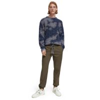 Scotch &amp; Soda - Seasonal - Relaxed Fit Garment-Dyed Linen-Blend Chino Jogger 