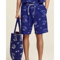 Scotch &amp; Soda - Fave - Printed Cotton-Blend Bermuda 