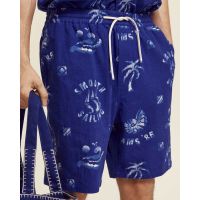 Scotch &amp; Soda - Fave - Printed Cotton-Blend Bermuda 