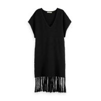 Γυναικείο Πλεκτό Φόρεμα Scotch &amp; Soda - Pointelle Stitch With Fringing